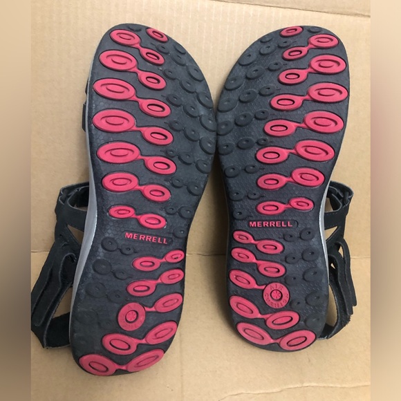 Sz 7 WOMENS MERRELL HIKING SUMMER WATERPROOF SANDALS - Picture 4 of 4